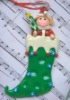 Wholesale stocking christmas hanging decoration
