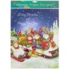 Wholesale Christams window static sticker