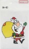 Wholesale PVC Sticker for Christmas, size 15*25*0.2cm, conform to EN71