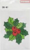 Wholesale PVC Sticker for Christmas, size 15*25*0.2cm, conform to EN71