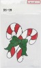 Wholesale PVC Sticker for Christmas, size 15*25*0.2cm, conform to EN71