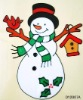 Wholesale christmas gel window sticker