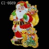 Wholesale Santa christmas window sticker