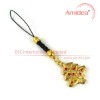 Wholesale Promotional christmas tree gifts,cell phone hand strap EC2271F-G