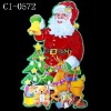 Wholesale Santa christmas window sticker