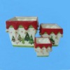 Wholesale Ceramic handmade christmas decoration craft