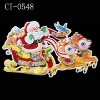 Wholesale Santa christmas window sticker