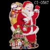 Wholesale Santa christmas window sticker