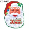 Wholesale santa christmas window sticker