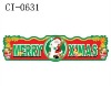 Wholesale santa christmas window sticker