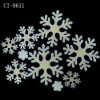 Wholesale snowflake christmas window sticker