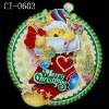 Wholesale santa christmas window sticker