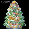 Wholesale christmas tree window sticker