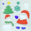 Wholesale magic christmas window gel stickers (LD-B111)