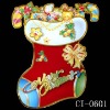 Wholesale christmas stock window sticker