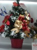Wholesale 20cm Tiny Christmas Tree with flowers decorations