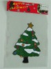 Wholesale pvc gel stickers with christmas tree (LD-M073)