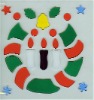 Wholesale window gel stickers for X'mas series; (LD-B2046)