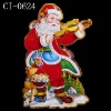 Wholesale santa hristmas window sticker
