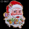 Wholesale santa hristmas window sticker