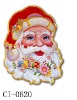 Wholesale santa hristmas window sticker