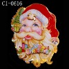 Wholesale santa hristmas window sticker