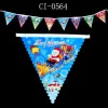 Wholesale christmas banner sticker