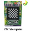 Educational toy, promotional toy,2 in 1 international chess game