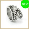 Wholesale black titanium ring for men
