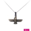 Wholesale fashion titanium steel pendant eagle necklace