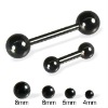 Wholesale Titanium tongue rings with ball
