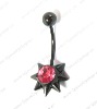 Wholesale 2011 fashion titanium diamond belly button rings