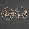 Wholesale promotion 2011 alloy hoop earring (hot)