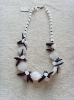 Wholesale crystal necklace top fashion necklace newest necklace hand-made nceklace