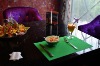 Wholesale hotel/resaurant/household pvc woven dining table mat/dinner placemat