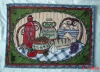 placemat, jacquard table linen,jacquard table mat