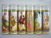 100% vegetable wax religious candle