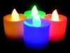 12 Magic Electronic LED Candle Change Color Flicker