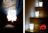 White LED Milk Cup Light