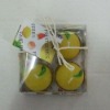New designed decorative orange candle
