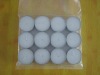Wholesale white pressed big tealight candle