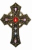 Wholesale Polyresin cross decoration