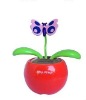 Wholesale 2011 Flip Flap Solar Flower with butterfly design