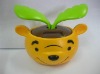 Wholesale big solar flower --- solar flower pot