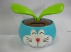Wholesale big solar flower --- solar flower pot