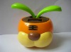 Wholesale middle solar flower --- solar flower pot