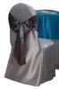 Wholesale 100% polyester satin chair cover