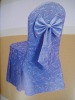 Wholesale damask chair cover with pleat