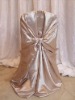 Wholesale elegant satin wrap chair cover