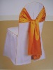 Wholesale damask chair cover with pleat